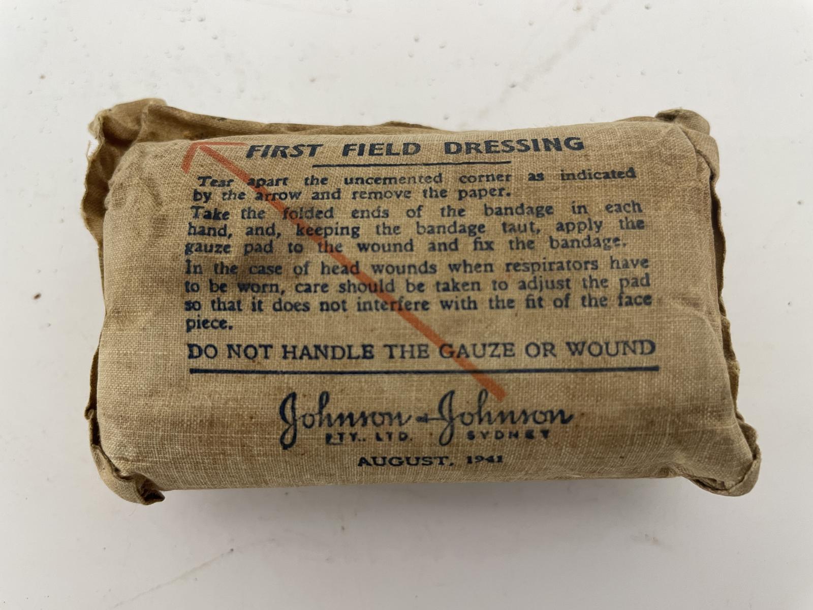 WW2 Field Dressing | Collections WA
